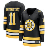 Casey Mittelstadt Boston Bruins Fanatics Women's Home Breakaway Player Jersey For Sale