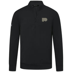 Philadelphia Flyers Levelwear Copper Upright Quarter-Zip Pullover On Sale