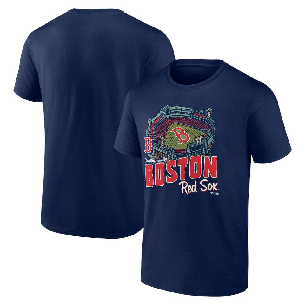 Boston Red Sox Navy Home Stadium T-Shirt | MLB Outlet