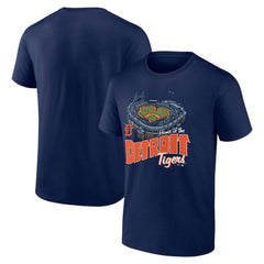 Detroit Tigers Navy Home Stadium T-Shirt | MLB Sale