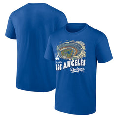Los Angeles Dodgers Royal Home Stadium T-Shirt | MLB Outlet