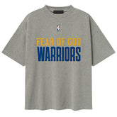 Golden State Warriors Fear of God x NBA Unisex 90s T-Shirt sale On Sale