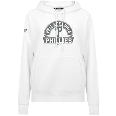 Philadelphia Phillies Levelwear Women's Adorn Banner Arch Hoodie | MLB Outlet