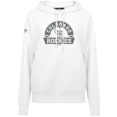 Colorado Rockies Levelwear Women's Adorn Banner Arch Hoodie | MLB Discount