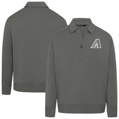 Arizona Diamondbacks Levelwear Women's Canmore Chenille Logo Quarter-Zip Top | MLB Sale