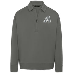 Arizona Diamondbacks Levelwear Women's Canmore Chenille Logo Quarter-Zip Top | MLB Sale