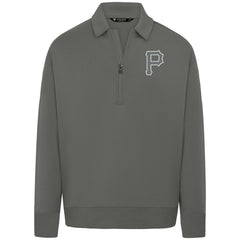 Pittsburgh Pirates Levelwear Women's Canmore Chenille Logo Quarter-Zip Top | MLB Near me