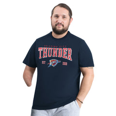 Oklahoma City Thunder G-III Sports by Carl Banks Adaptive Classic Team Spirit Short Sleeve T-Shirt New