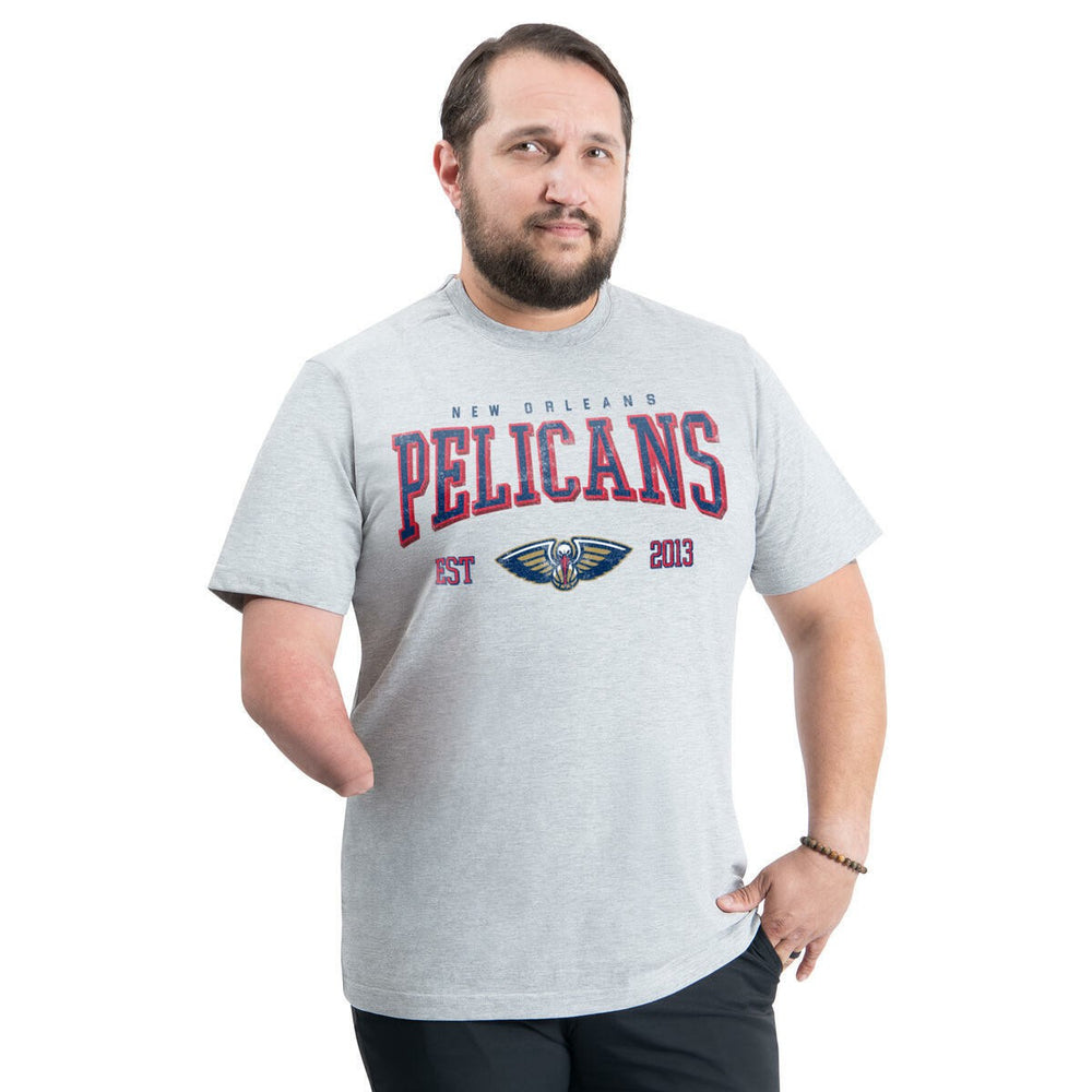New Orleans Pelicans G-III Sports by Carl Banks Adaptive Classic Team Spirit Short Sleeve T-Shirt Discount