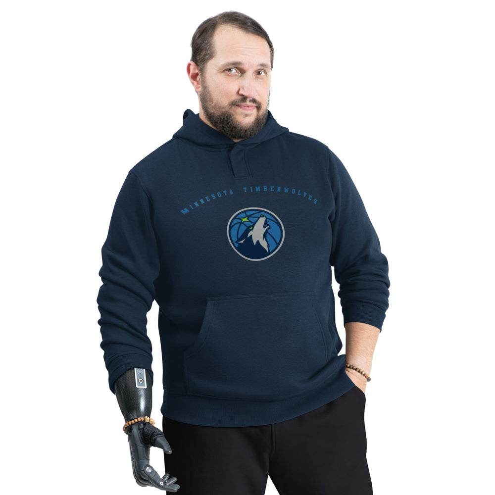 Minnesota Timberwolves G-III Sports by Carl Banks Adaptive Team Arc Fleece Hoodie Online