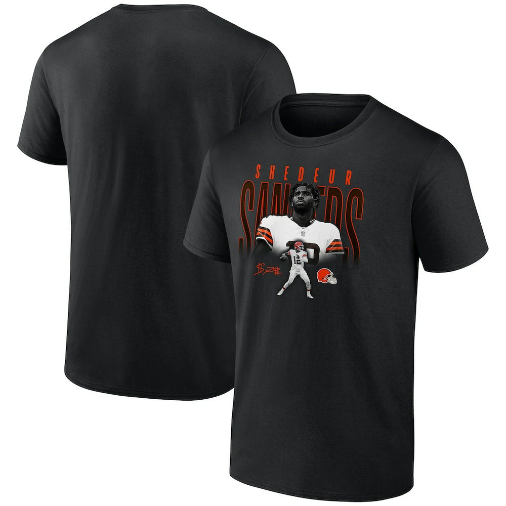 Cleveland Browns Shedeur Sanders Humble Shadow Player Graphic T-Shirt