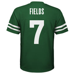 New York Jets Nike Justin Fields Youth Replica Player Jersey