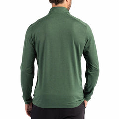 Green Bay Packers Cutter & Buck Coastline Epic Comfort Recycled Quarter-Zip Pullover