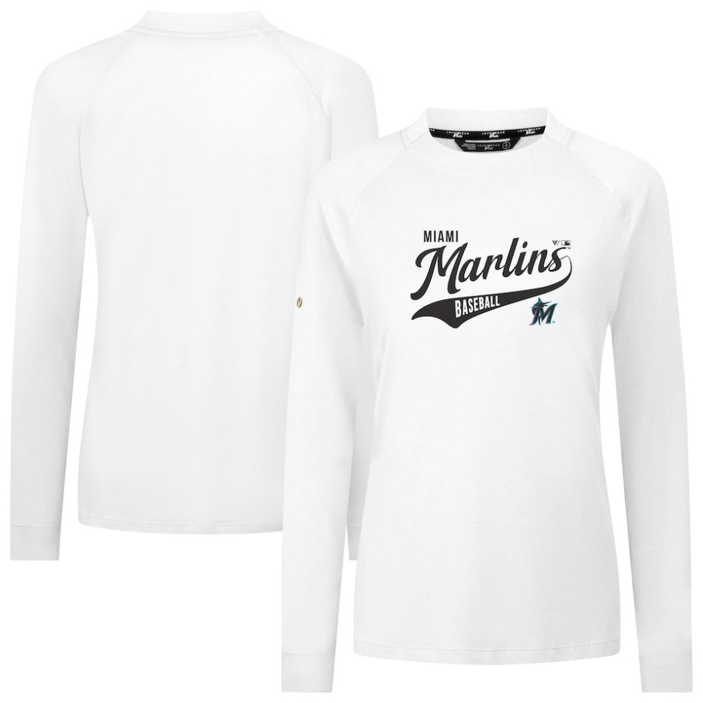 Miami Marlins Levelwear Women's Slender Glide T-Shirt | MLB Outlet