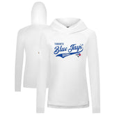 Toronto Blue Jays Levelwear Women's Slender Glide Raglan Hoodie | MLB Online