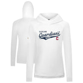 Cleveland Guardians Levelwear Women's Slender Glide Raglan Hoodie | MLB Sale