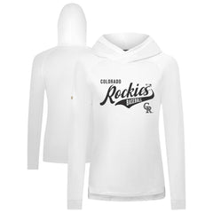 Colorado Rockies Levelwear Women's Slender Glide Raglan Hoodie | MLB New