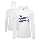 Detroit Tigers Levelwear Women's Slender Glide Raglan Hoodie | MLB On Sale