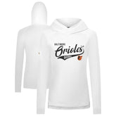 Baltimore Orioles Levelwear Women's Slender Glide Raglan Hoodie | MLB Discount