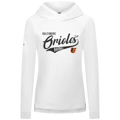 Baltimore Orioles Levelwear Women's Slender Glide Raglan Hoodie | MLB Discount