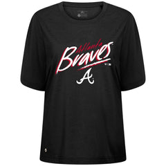 Atlanta Braves Levelwear Women's Bloom Sizzle T-Shirt | MLB Shop