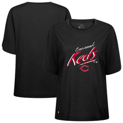 Cincinnati Reds Levelwear Women's Bloom Sizzle T-Shirt | MLB Sale