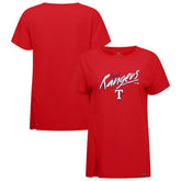 Texas Rangers Levelwear Women's Influx Sizzle T-Shirt | MLB Shop