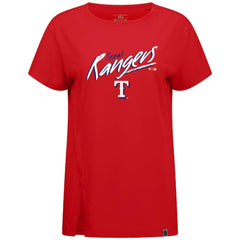 Texas Rangers Levelwear Women's Influx Sizzle T-Shirt | MLB Shop