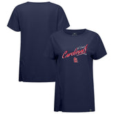 St. Louis Cardinals Levelwear Women's Influx Sizzle T-Shirt | MLB Outlet