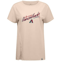 Arizona Diamondbacks Levelwear Women's Influx Sizzle T-Shirt | MLB New