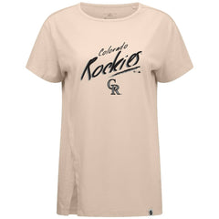 Colorado Rockies Levelwear Women's Influx Sizzle T-Shirt | MLB US