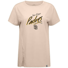 San Diego Padres Levelwear Women's Influx Sizzle T-Shirt | MLB Online