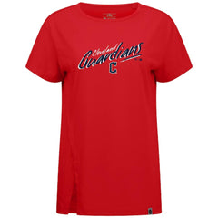 Cleveland Guardians Levelwear Women's Influx Sizzle T-Shirt | MLB New