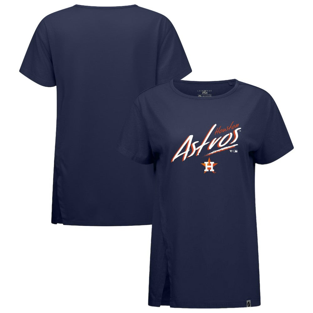 Houston Astros Levelwear Women's Influx Sizzle T-Shirt | MLB On Sale