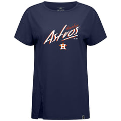 Houston Astros Levelwear Women's Influx Sizzle T-Shirt | MLB On Sale