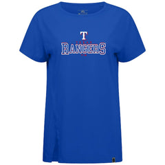 Texas Rangers Levelwear Women's Influx Journey T-Shirt | MLB Sale