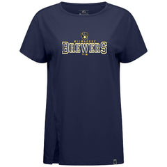 Milwaukee Brewers Levelwear Women's Influx Journey T-Shirt | MLB Discount