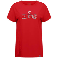 Cincinnati Reds Levelwear Women's Influx Journey T-Shirt | MLB For sale