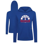 Texas Rangers Levelwear Women's Relay Banner Arch Long Sleeve T-Shirt Hoodie | MLB US