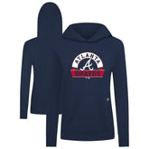 Atlanta Braves Levelwear Women's Relay Banner Arch Long Sleeve T-Shirt Hoodie | MLB US