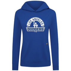 Los Angeles Dodgers Levelwear Women's Relay Banner Arch Long Sleeve T-Shirt Hoodie | MLB Outlet