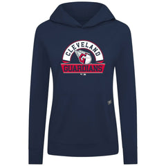 Cleveland Guardians Levelwear Women's Relay Banner Arch Long Sleeve T-Shirt Hoodie | MLB Shop