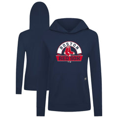 Boston Red Sox Levelwear Women's Relay Banner Arch Long Sleeve T-Shirt Hoodie | MLB Sale