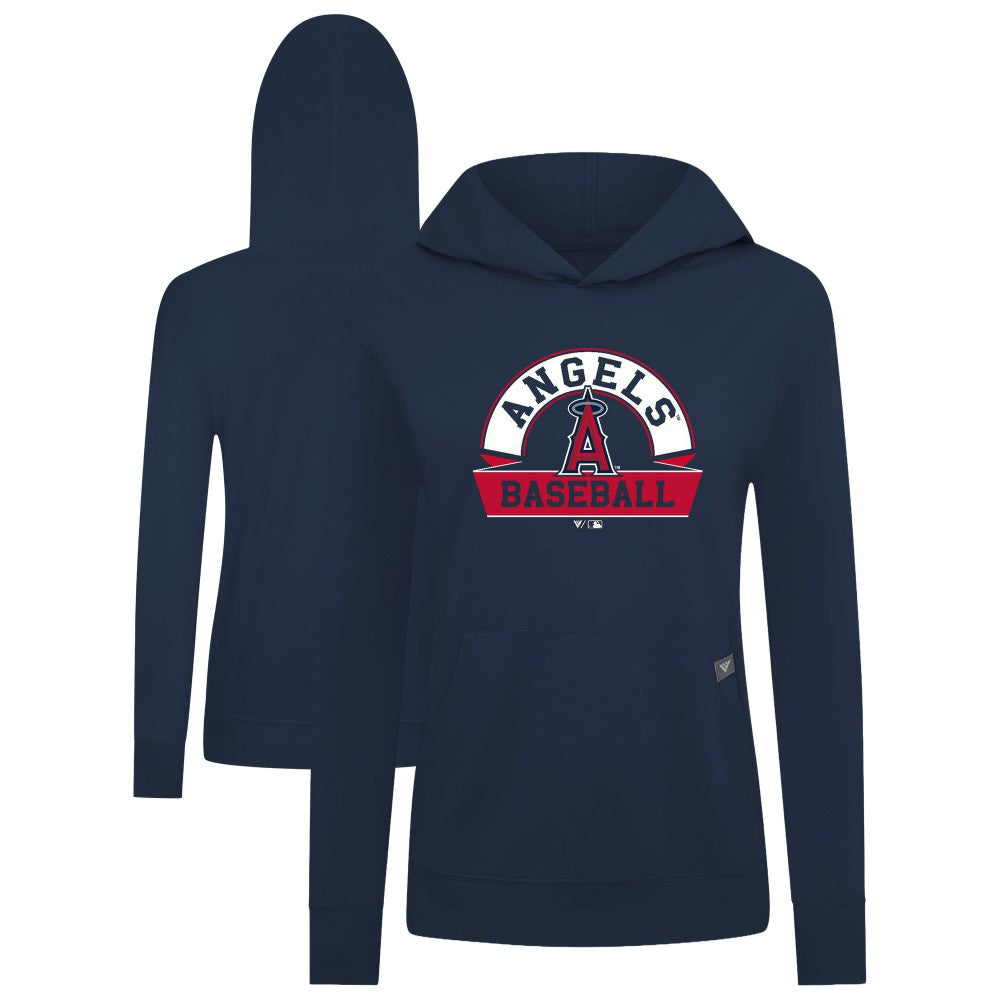 Los Angeles Angels Levelwear Women's Relay Banner Arch Long Sleeve T-Shirt Hoodie | MLB Sale