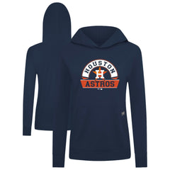 Houston Astros Levelwear Women's Relay Banner Arch Long Sleeve T-Shirt Hoodie | MLB For sale