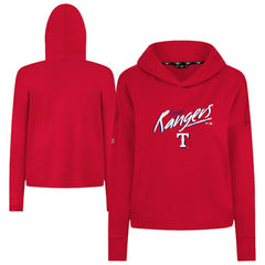 Texas Rangers Levelwear Women's Sweet Sizzle Tri-Blend Hoodie | MLB Online