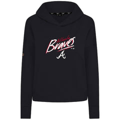 Atlanta Braves Levelwear Women's Sweet Sizzle Tri-Blend Hoodie | MLB Discount