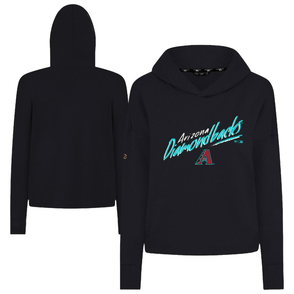 Arizona Diamondbacks Levelwear Women's Sweet Sizzle Tri-Blend Hoodie | MLB New