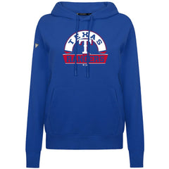 Texas Rangers Levelwear Women's Adorn Banner Arch Hoodie | MLB On Sale
