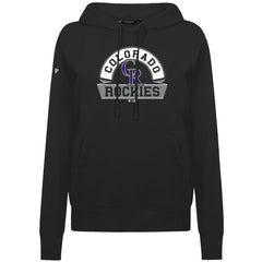 Colorado Rockies Levelwear Women's Adorn Banner Arch Hoodie | MLB Online